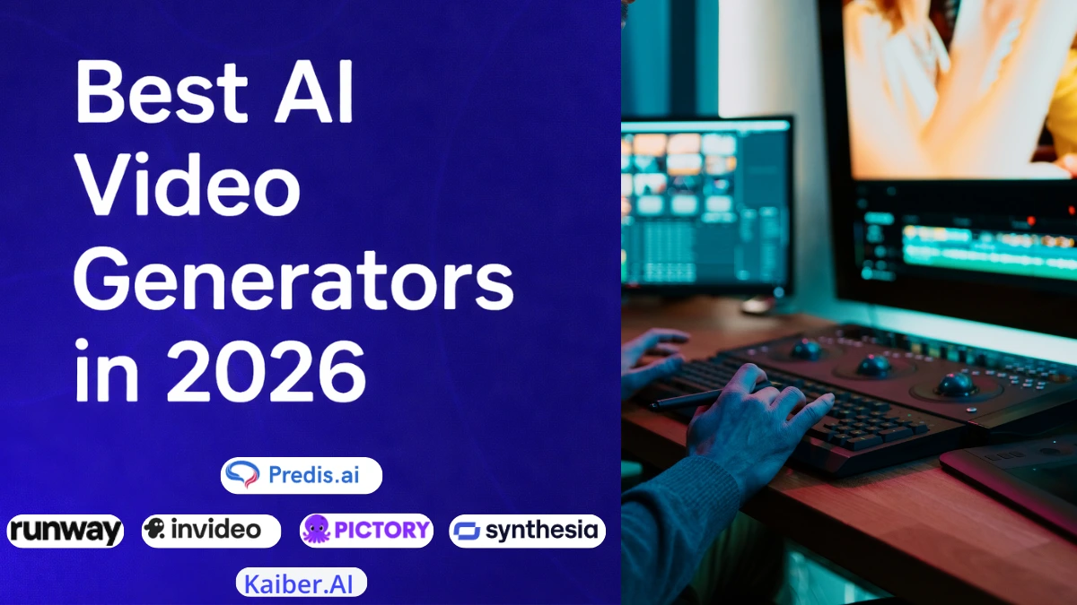 Best AI Video Generators 2026 - Features, Pricing & Use Cases
