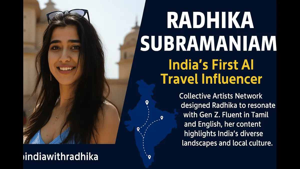Radhika Subramaniam: India’s First AI Travel Influencer 2025