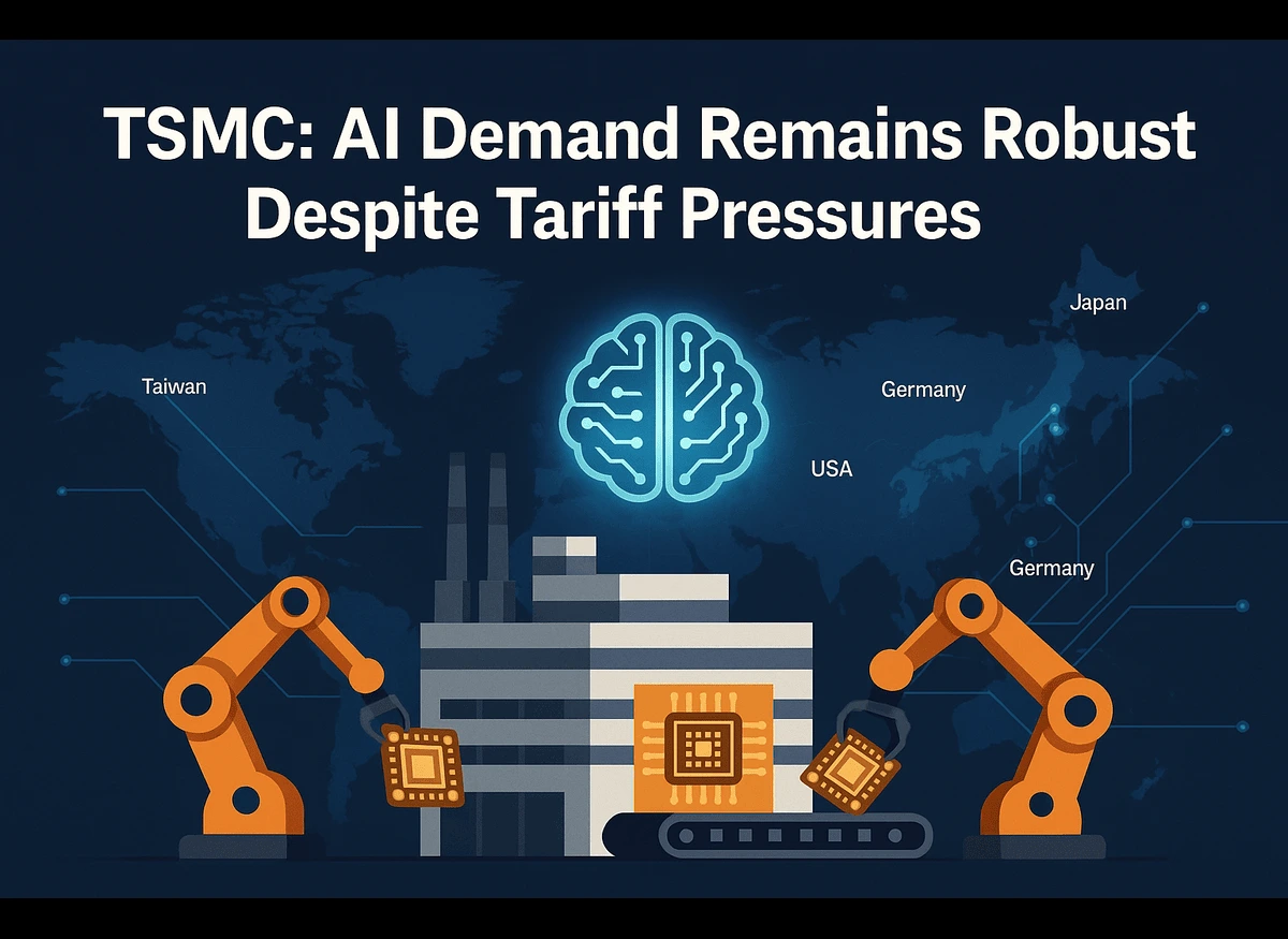 TSMC: AI Demand Remains Robust Despite Tariff Pressures, Chip Manufacturing, AI Chips, Global AI Adoption