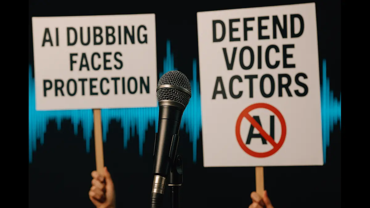 Voice Actors in Europe Rally Against AI Dubbing