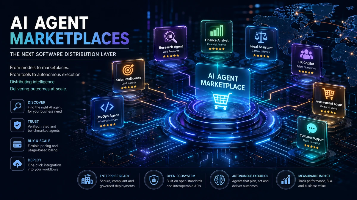 Why AI Agent Marketplaces Are Emerging as the Next Software Distribution Layer ?