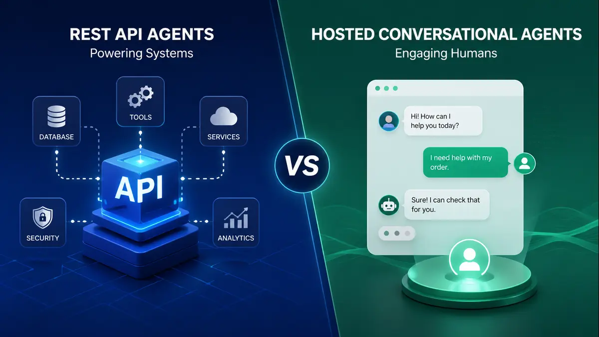 REST API Agents vs Hosted Conversational Agents: Which AI Model Will Actually Make More Money?