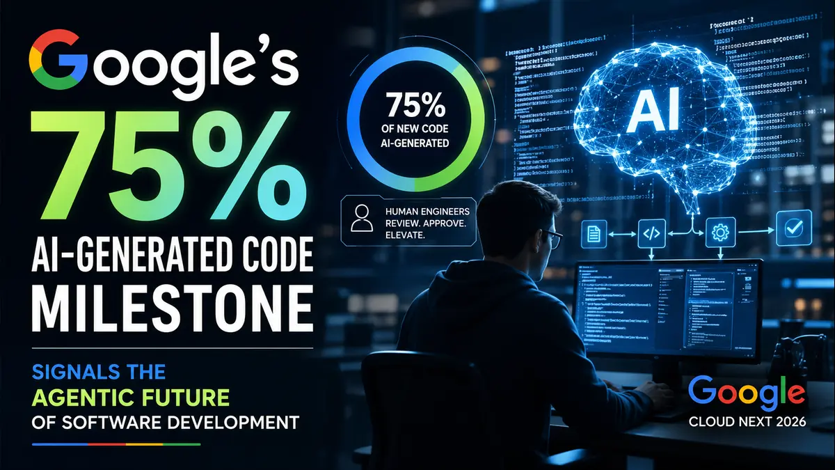 AI Now Writes 75% of Google’s Code—What It Means for the Future of Work
