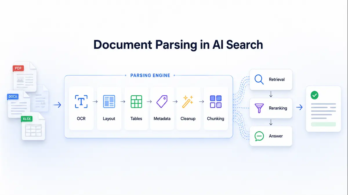 How Document Parsing Pipelines Improve AI Search and RAG Systems