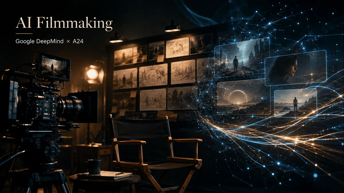Google DeepMind and A24: AI Filmmaking Moves Into Real Production