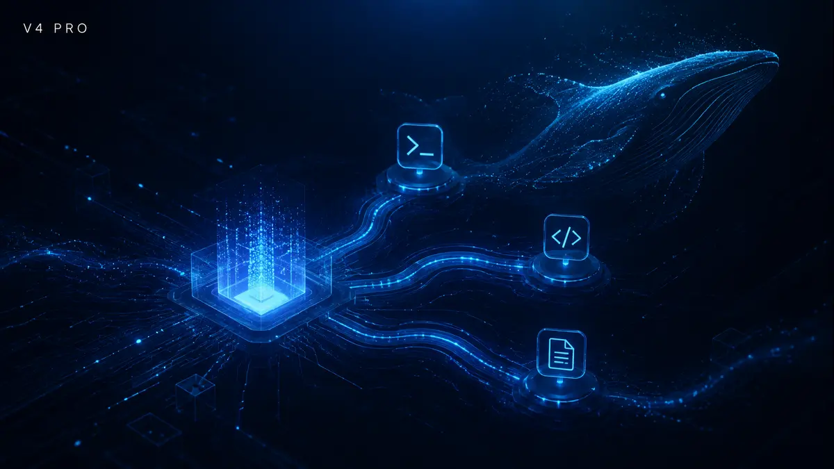 DeepSeek V4-Pro Goes Official With Stronger Agent Performance